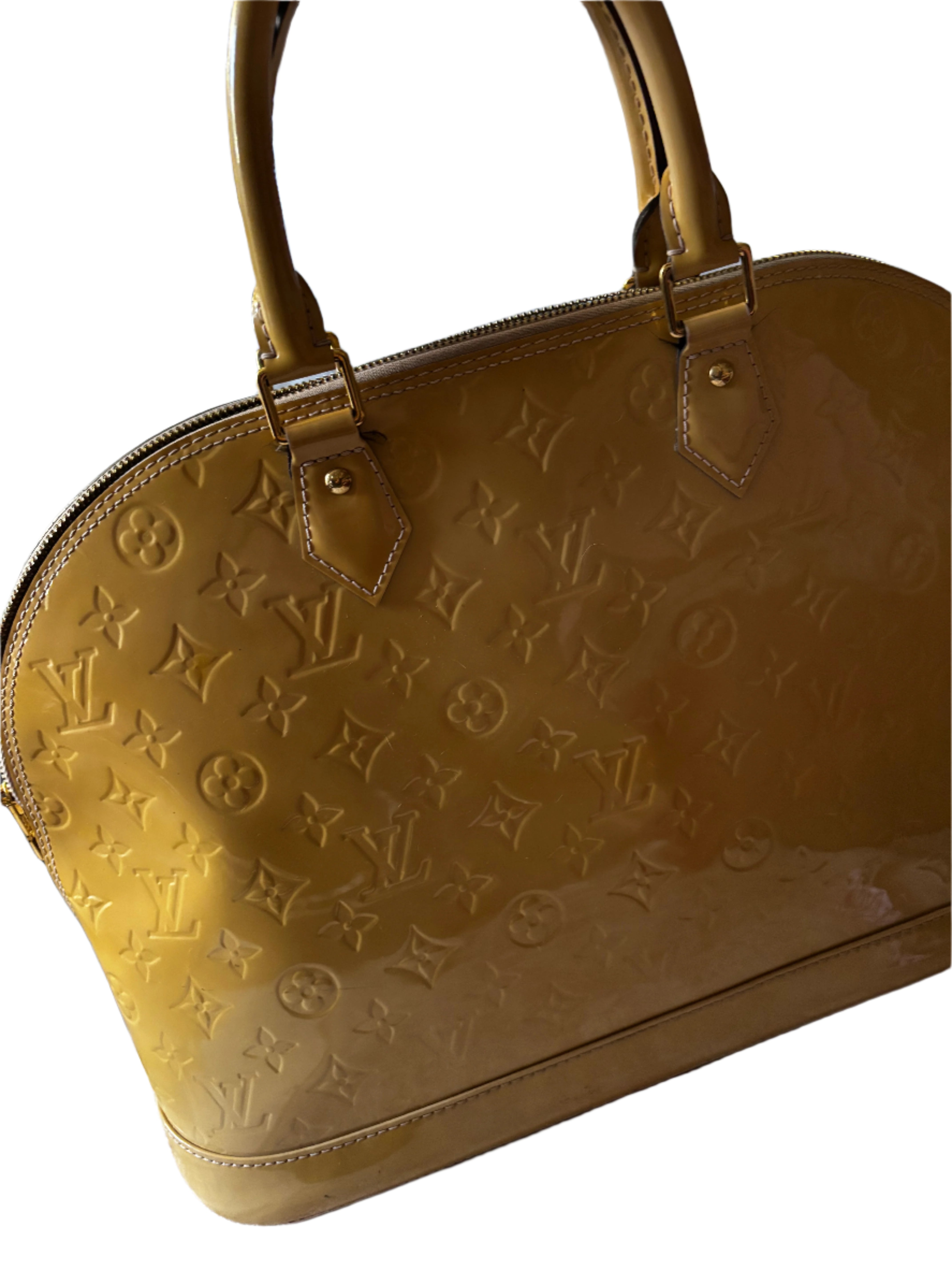 Louis Vuitton Alma Monogram Vernis Alma GM